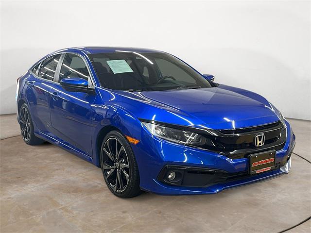 used 2019 Honda Civic car, priced at $19,500