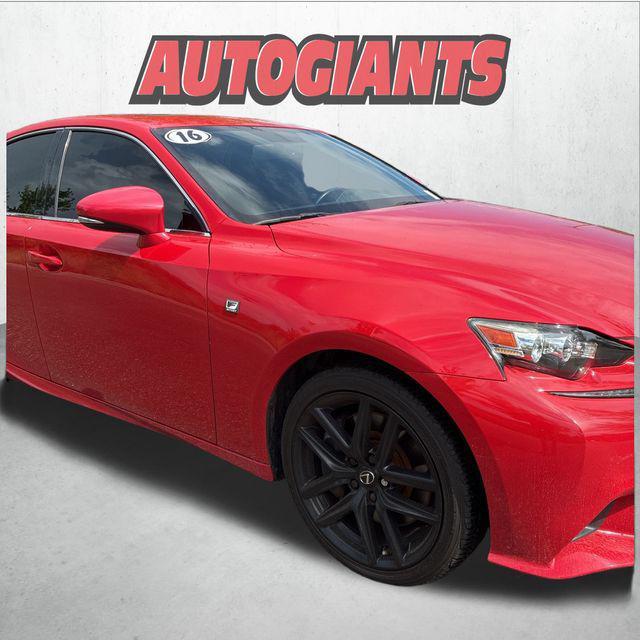 used 2016 Lexus IS 350 car, priced at $24,500
