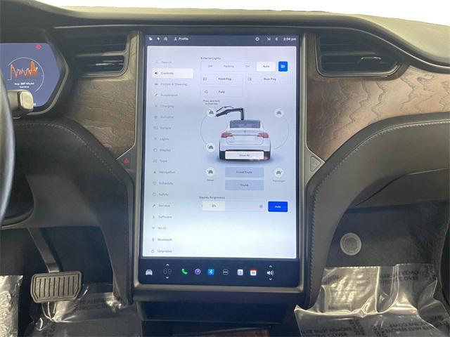 used 2021 Tesla Model X car, priced at $40,500