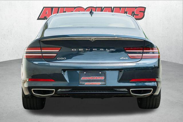 used 2022 Genesis G80 car, priced at $33,000