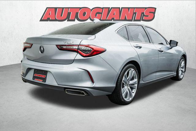used 2021 Acura TLX car, priced at $24,500