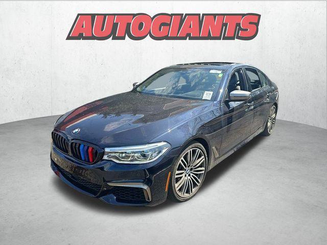 used 2018 BMW M550 car, priced at $39,000