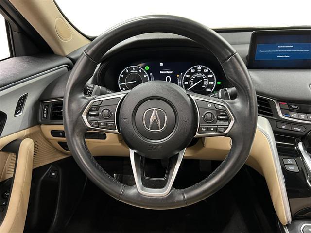 used 2021 Acura TLX car, priced at $25,500