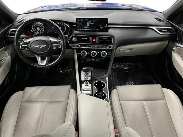 used 2022 Genesis G70 car, priced at $25,900