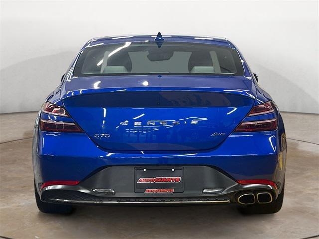 used 2022 Genesis G70 car, priced at $25,900