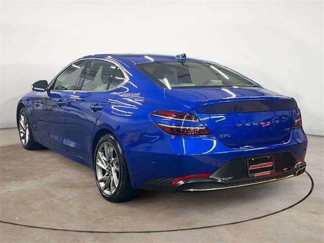 used 2022 Genesis G70 car, priced at $25,900