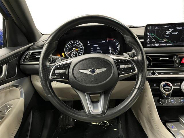 used 2022 Genesis G70 car, priced at $25,900