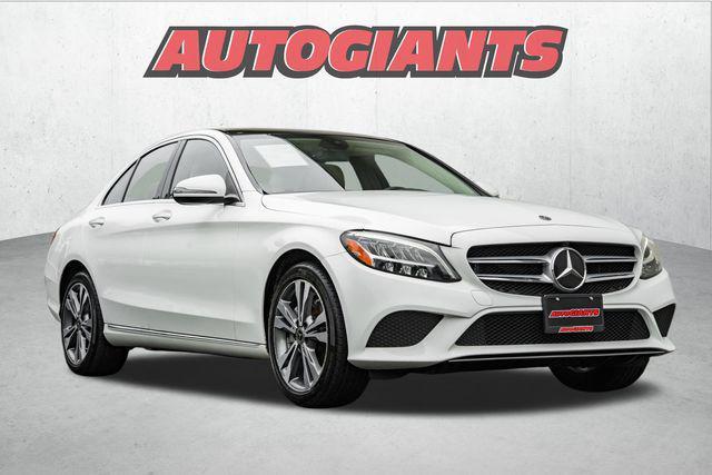 used 2021 Mercedes-Benz C-Class car, priced at $29,000