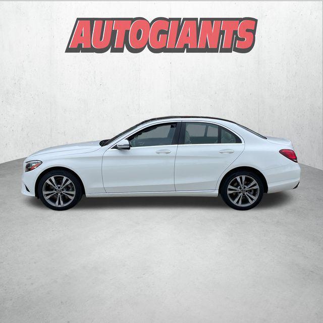 used 2021 Mercedes-Benz C-Class car, priced at $30,000