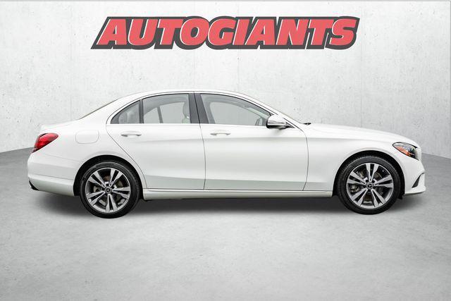 used 2021 Mercedes-Benz C-Class car, priced at $28,000