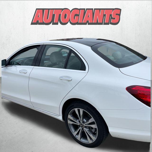 used 2021 Mercedes-Benz C-Class car, priced at $30,000