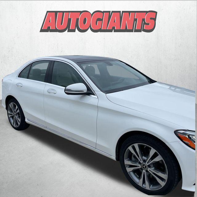 used 2021 Mercedes-Benz C-Class car, priced at $30,000
