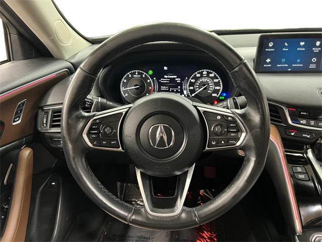 used 2021 Acura TLX car, priced at $24,500