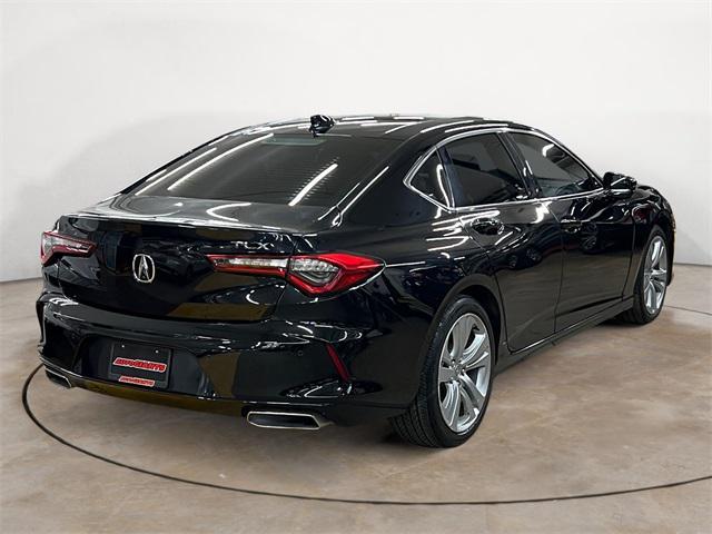 used 2021 Acura TLX car, priced at $24,500