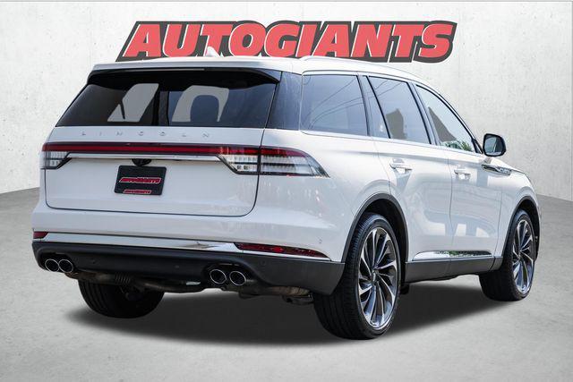 used 2021 Lincoln Aviator car, priced at $33,000