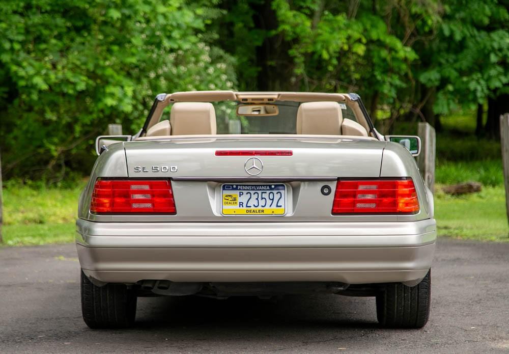 used 1998 Mercedes-Benz SL-Class car, priced at $13,950