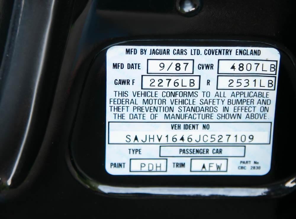 used 1988 Jaguar XJ6 car, priced at $10,950