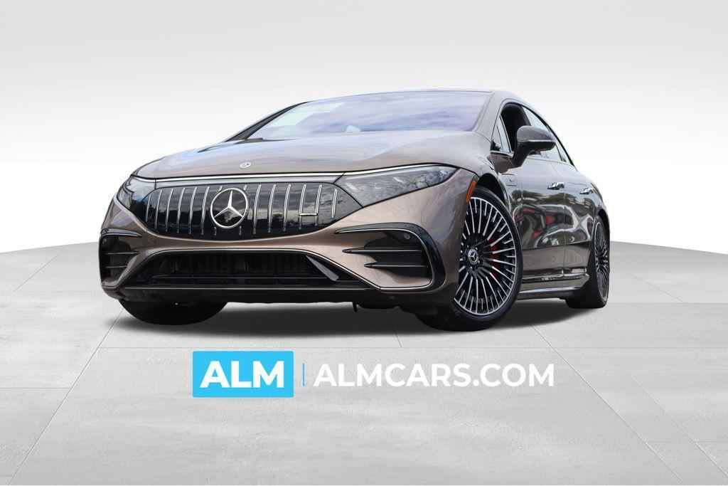 used 2023 Mercedes-Benz AMG EQS car, priced at $69,920
