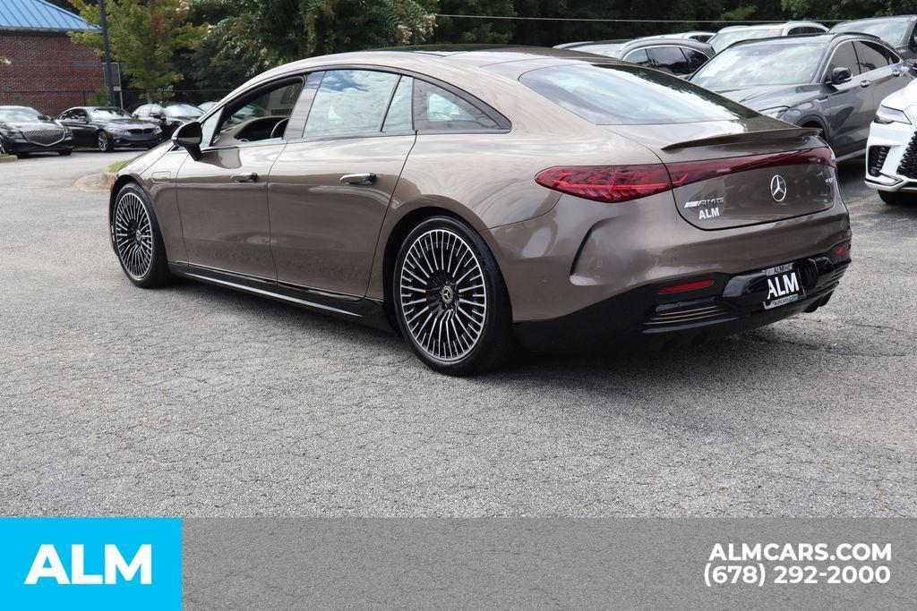 used 2023 Mercedes-Benz AMG EQS car, priced at $69,920