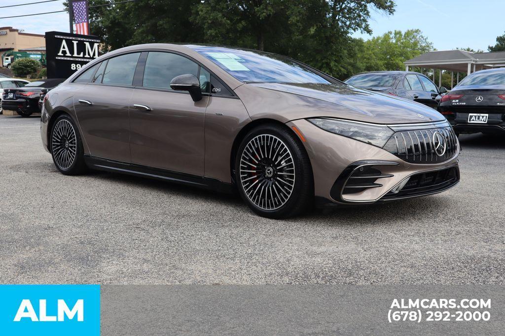 used 2023 Mercedes-Benz AMG EQS car, priced at $69,920