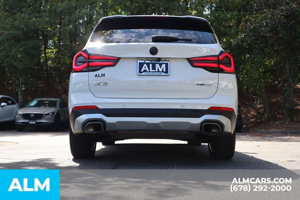 used 2023 BMW X3 car, priced at $29,470