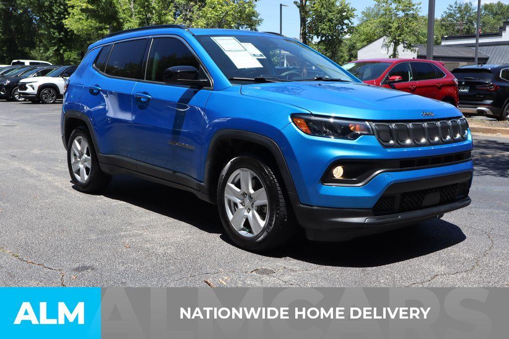 used 2022 Jeep Compass car, priced at $19,220