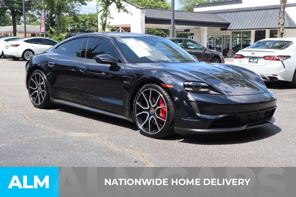 used 2024 Porsche Taycan car, priced at $89,420