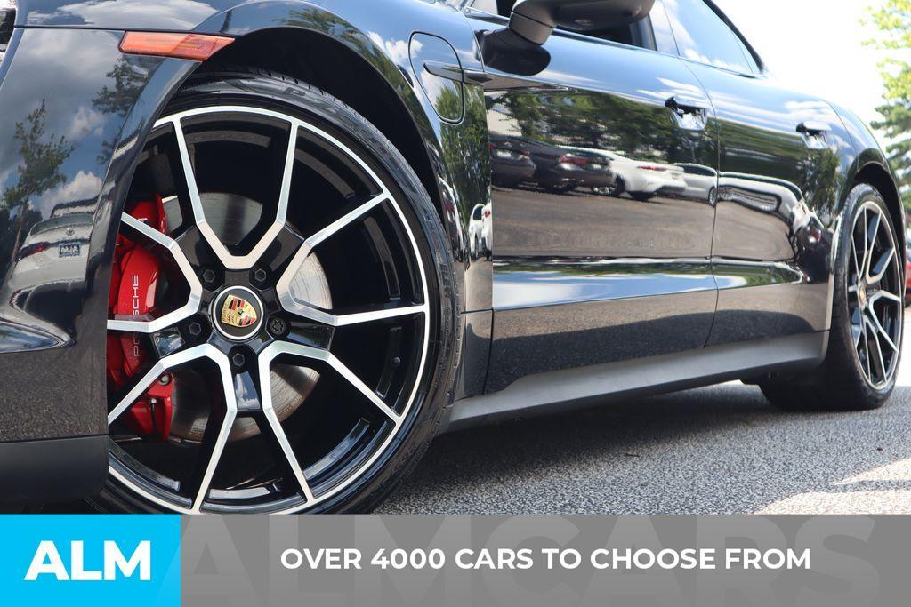 used 2024 Porsche Taycan car, priced at $89,420
