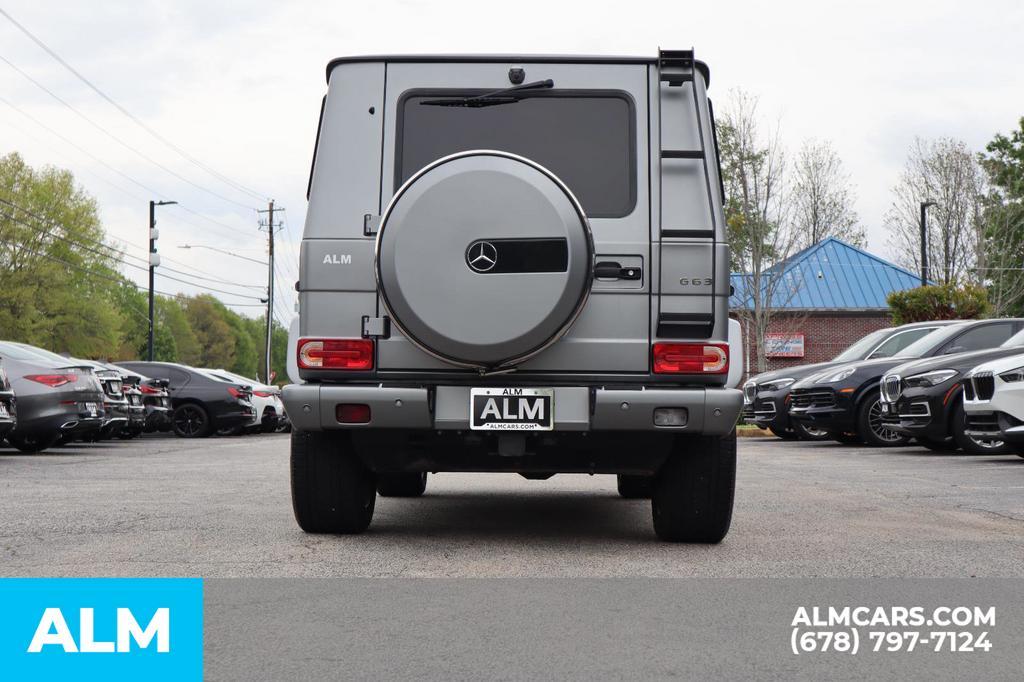 used 2018 Mercedes-Benz AMG G 63 car, priced at $85,970