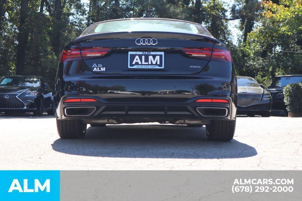 used 2025 Audi A5 Sportback car, priced at $34,920