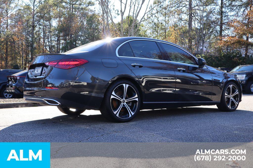 used 2022 Mercedes-Benz C-Class car, priced at $28,960