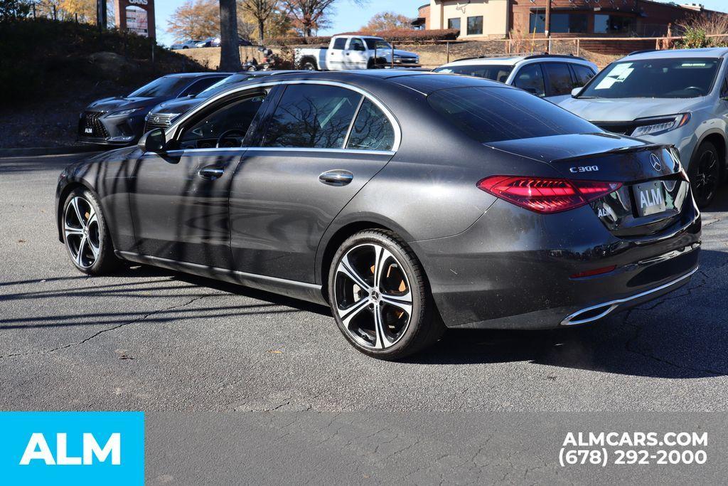 used 2022 Mercedes-Benz C-Class car, priced at $28,960