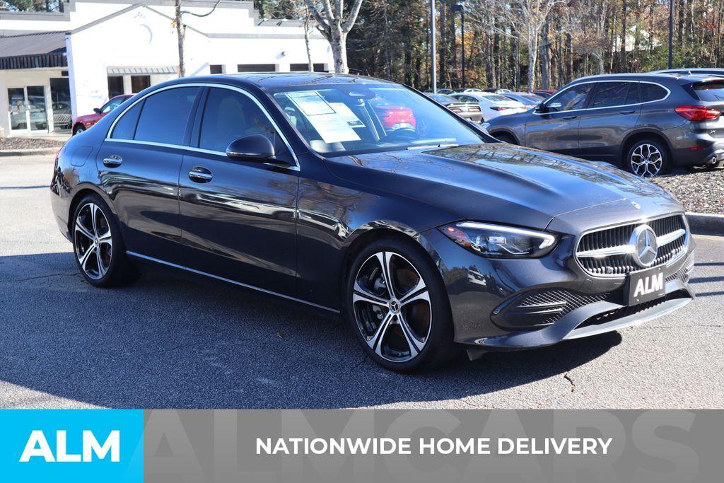 used 2022 Mercedes-Benz C-Class car, priced at $28,960