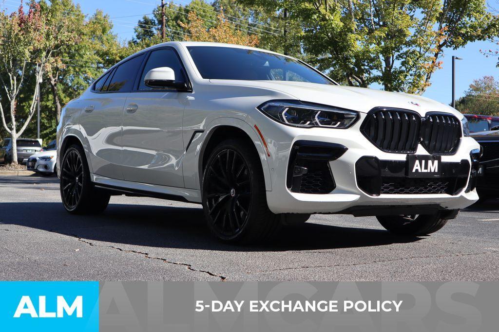 used 2022 BMW X6 car, priced at $69,960