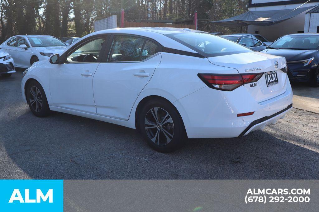 used 2021 Nissan Sentra car, priced at $15,420