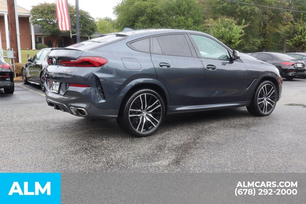 used 2021 BMW X6 car, priced at $46,970