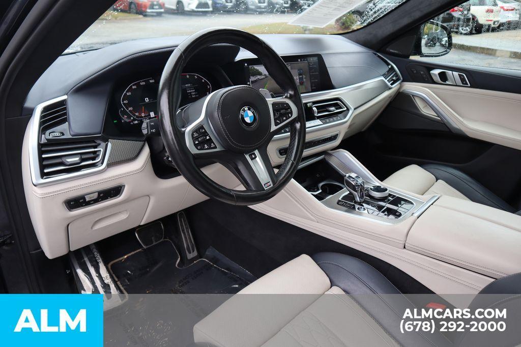 used 2021 BMW X6 car, priced at $46,970