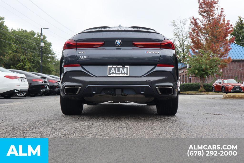 used 2021 BMW X6 car, priced at $46,970