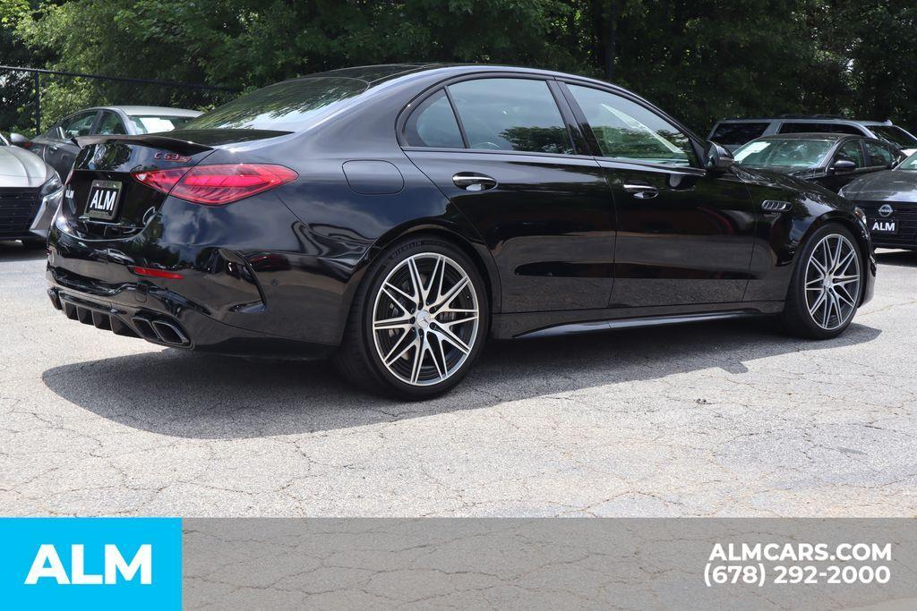used 2024 Mercedes-Benz AMG C 63 car, priced at $69,960