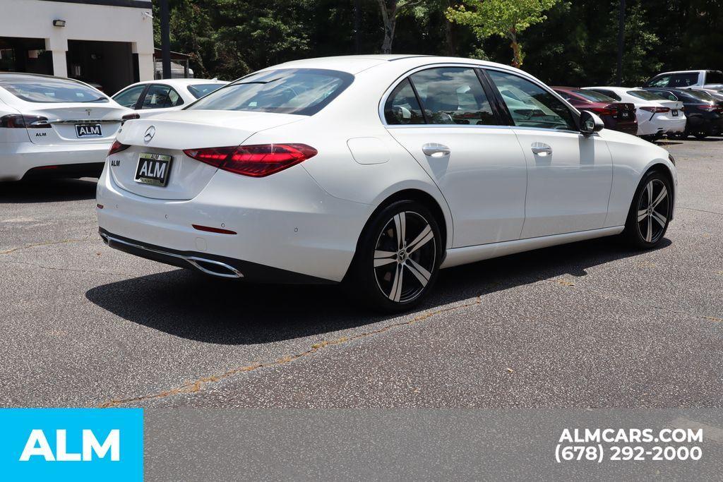 used 2025 Mercedes-Benz C-Class car, priced at $38,920