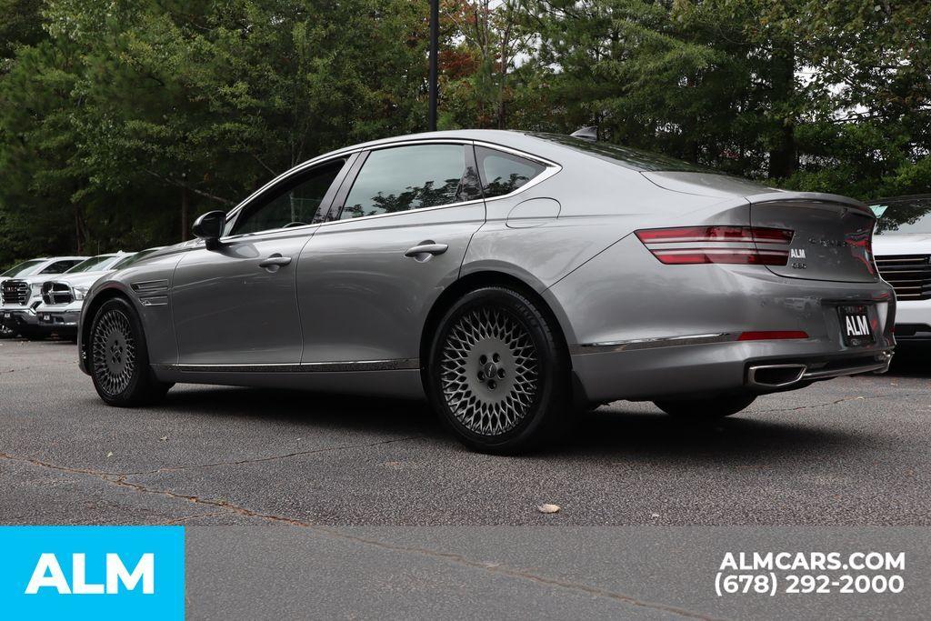 used 2022 Genesis G80 car, priced at $31,920