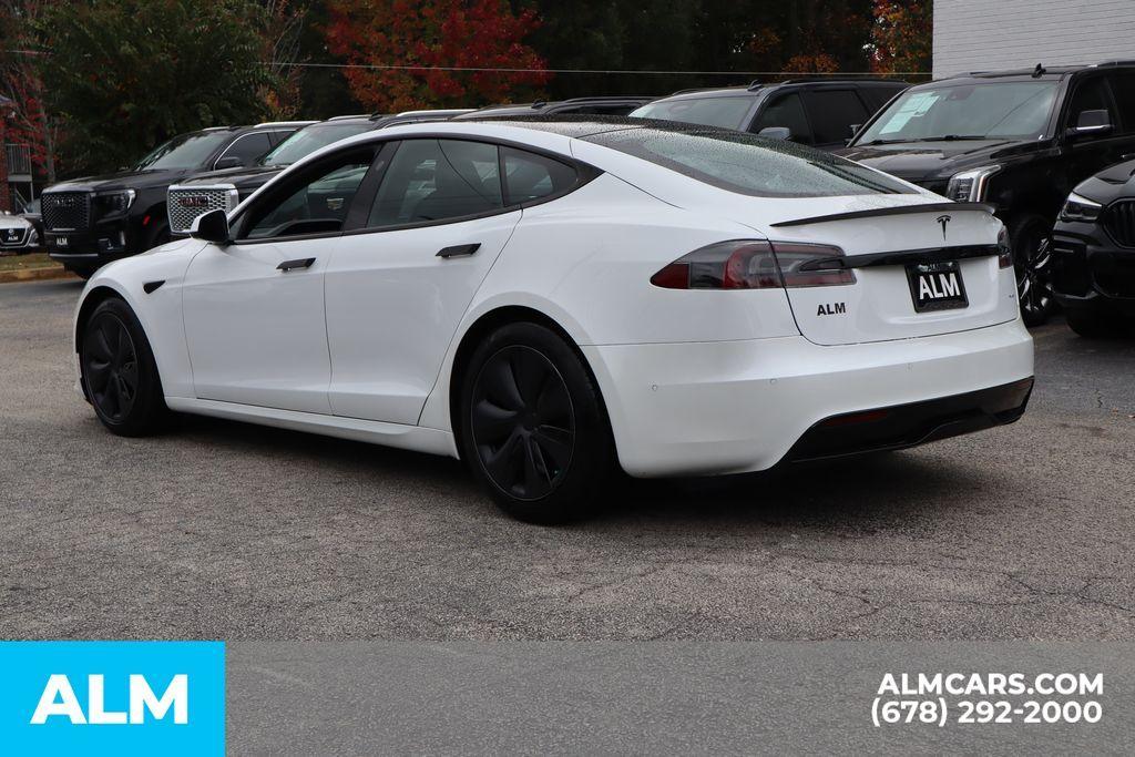 used 2021 Tesla Model S car, priced at $55,920