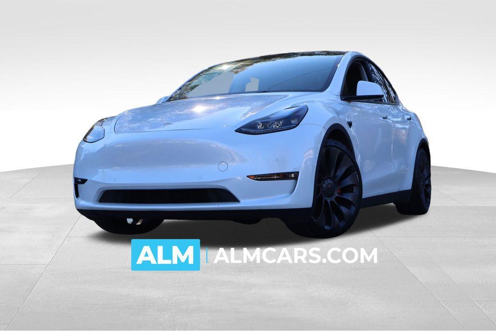 used 2021 Tesla Model Y car, priced at $33,920