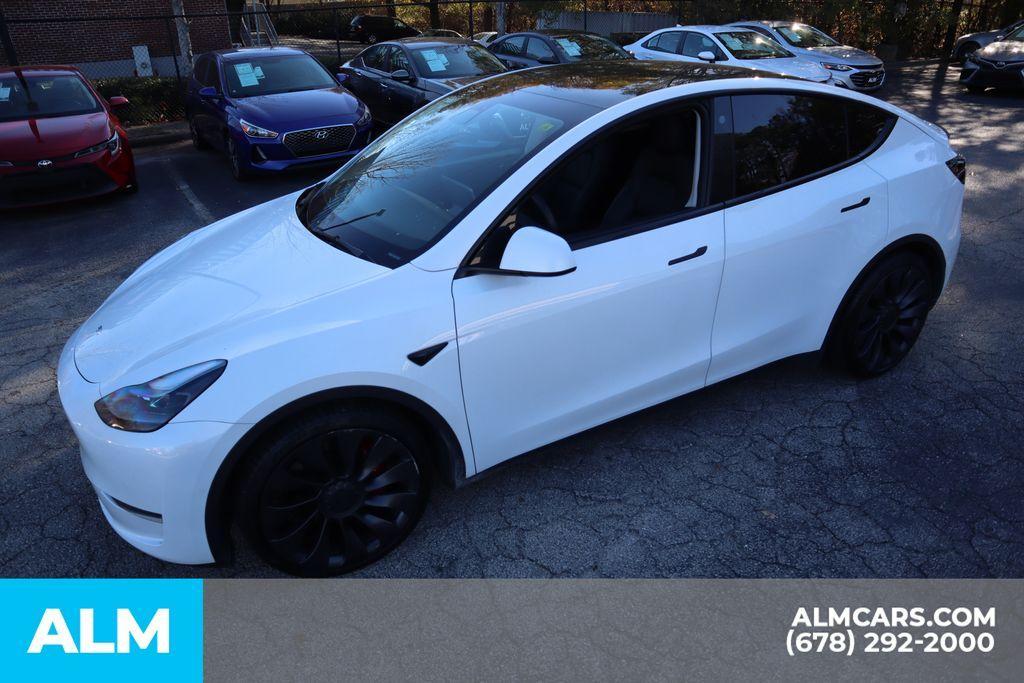 used 2021 Tesla Model Y car, priced at $33,920