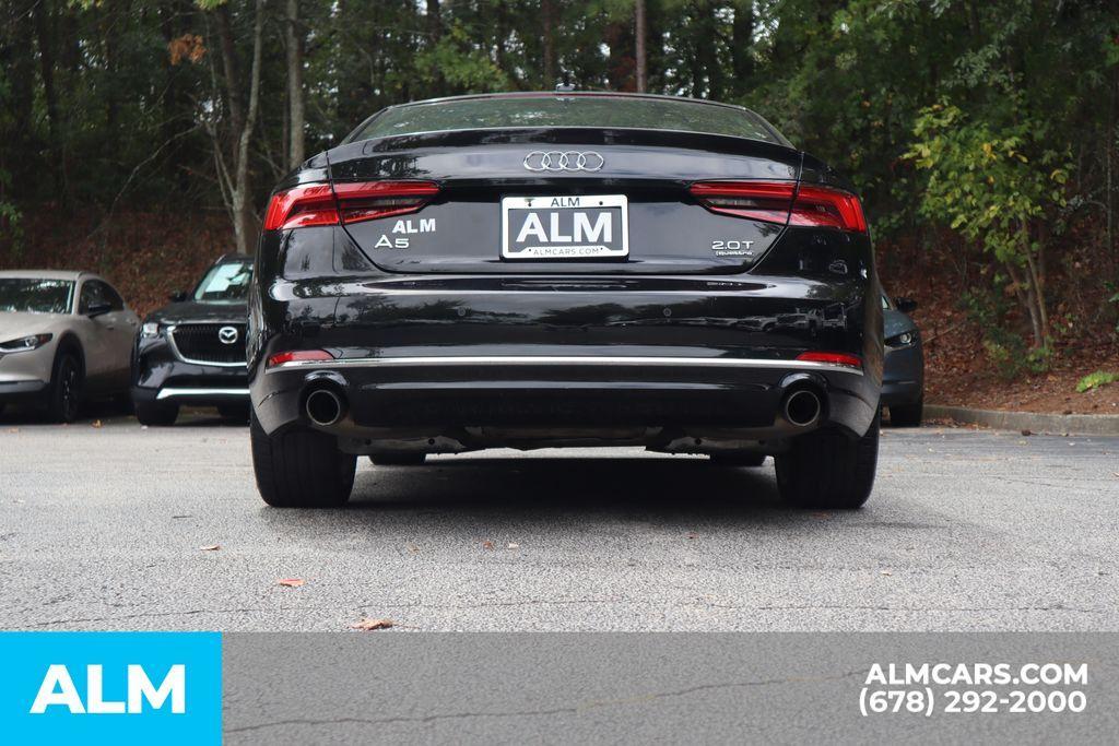 used 2018 Audi A5 car, priced at $19,220