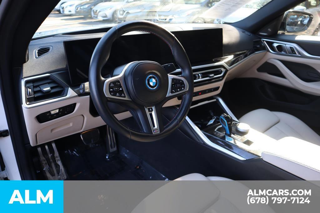 used 2022 BMW i4 Gran Coupe car, priced at $49,960