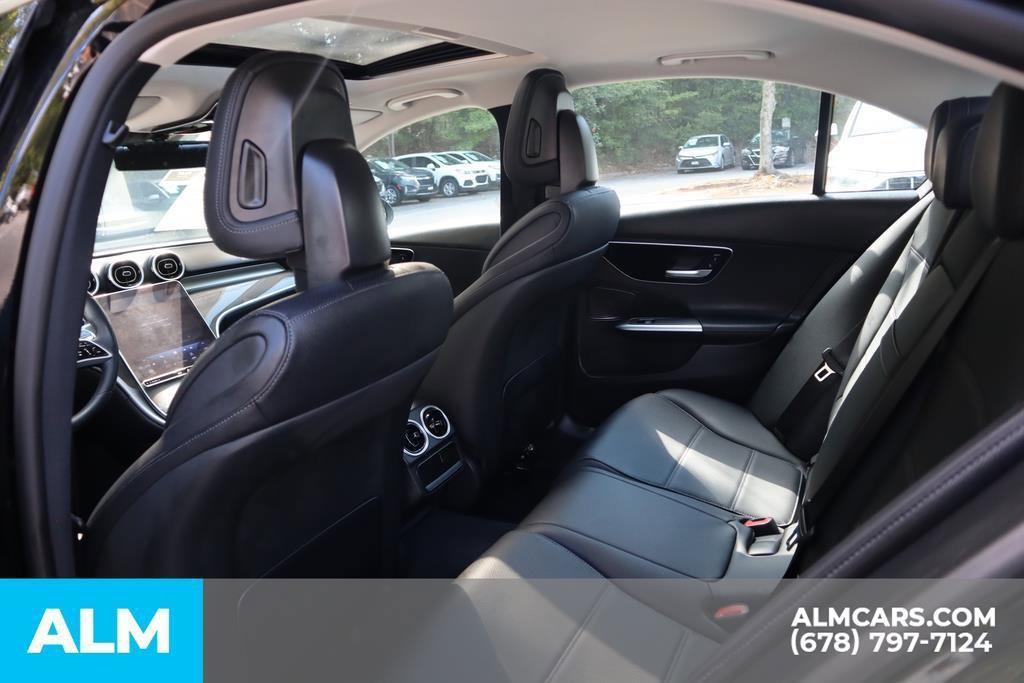 used 2022 Mercedes-Benz C-Class car, priced at $34,960