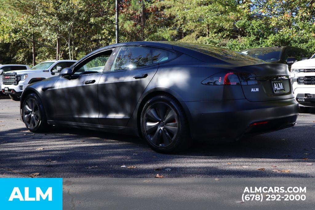 used 2021 Tesla Model S car, priced at $52,960