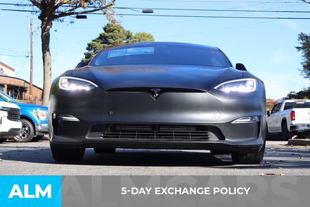 used 2021 Tesla Model S car, priced at $52,960