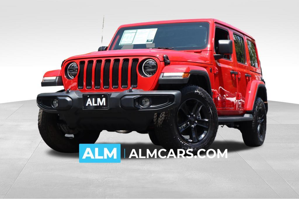 used 2022 Jeep Wrangler Unlimited car, priced at $41,970